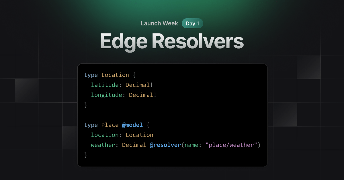 Edge Resolvers