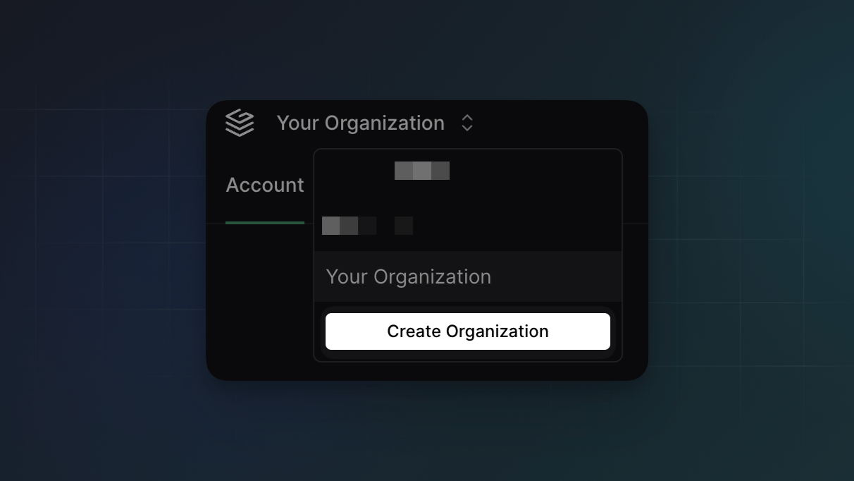 Create Organization